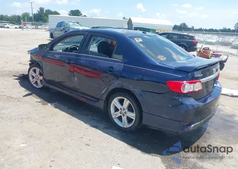 2013 Toyota Corolla S z USA, uszkodzony, nr VIN 2T1BU4EE9DC041439